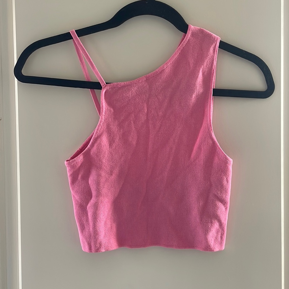 Zara Pink Crop Top